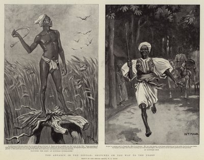 The Advance in the Sudan, Sketches on the Way to the Front by William T. Maud